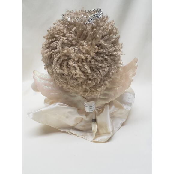 Vintage Cacos Wind Up Musical When You Wish Upon A Star Angel Doll - Picture 8 of 9